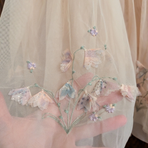 NWOT! Next Brand Girl's Tulle Floral Dress - Picture 2 of 15